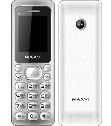 Maxvi M11 DS Silver